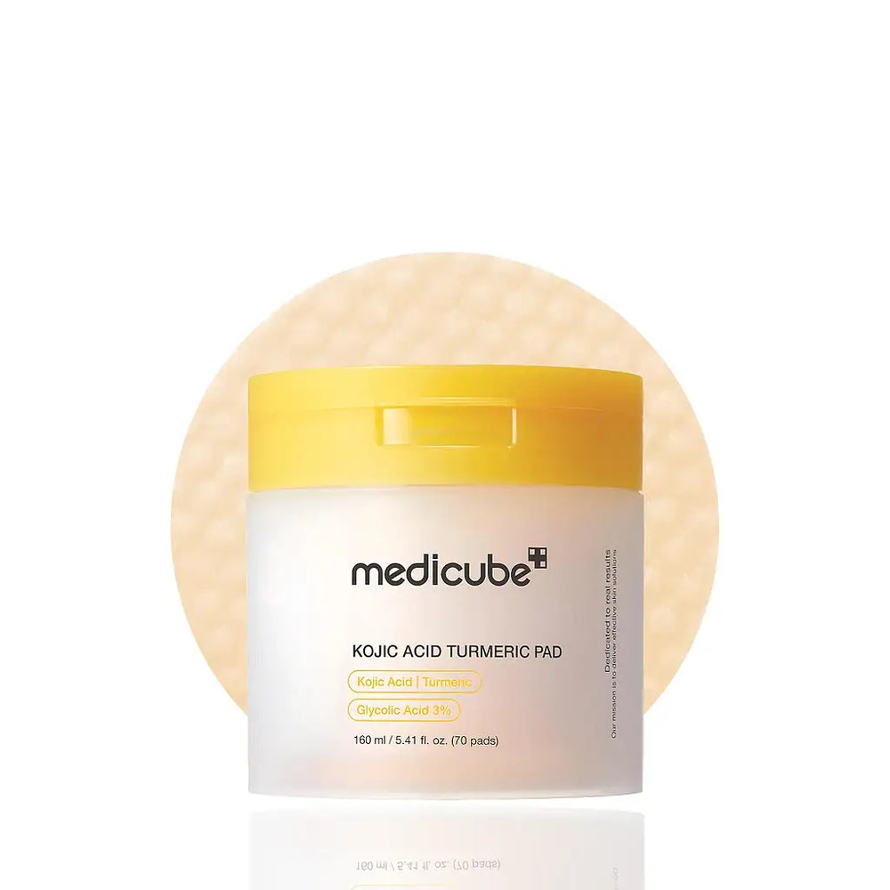 MEDICUBE- Kojic Acid Turmeric Pad (70pads) – olacoreiabeauty.com