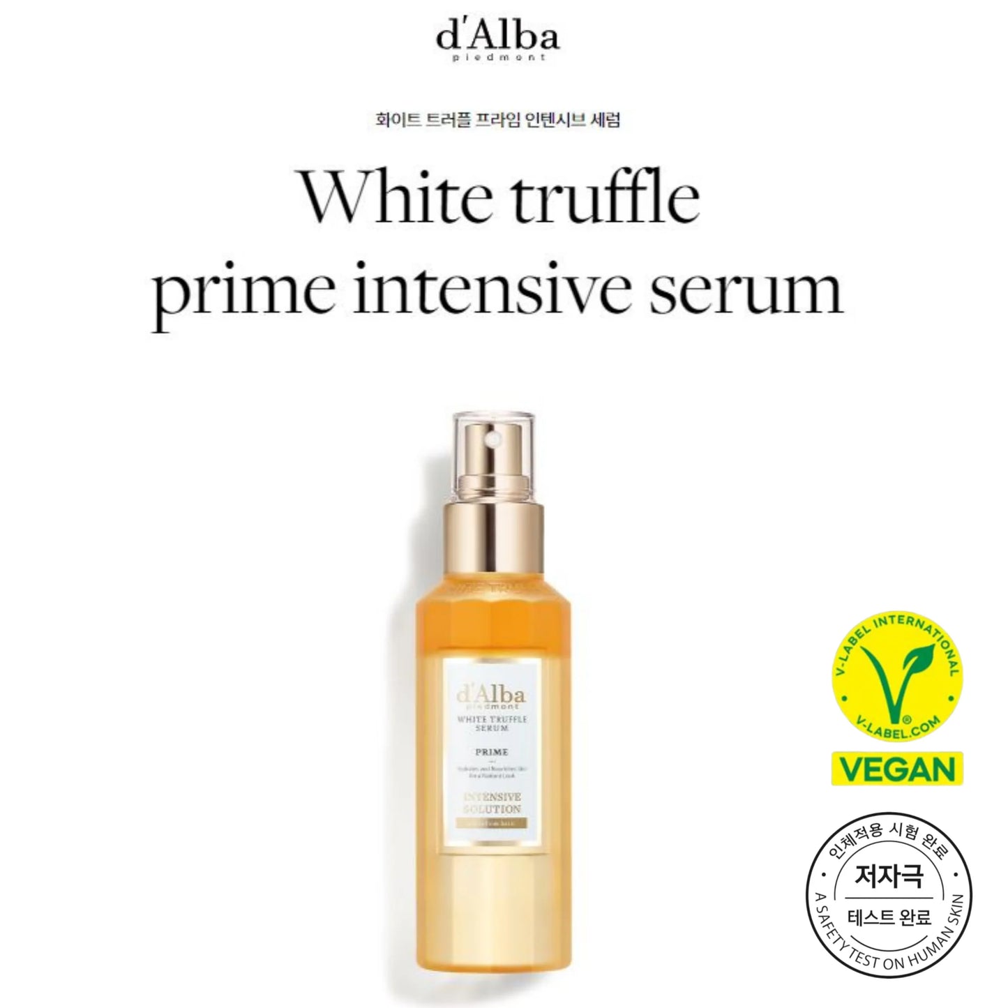 D'ALBA - WHITE TRUFFLE SERUM PRIME INTENSIVE SOLUTION 50ml