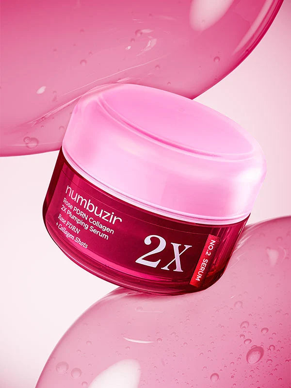 Numbuzin No.2 Rose PDRN Collagen Plumping Serum 30ml
