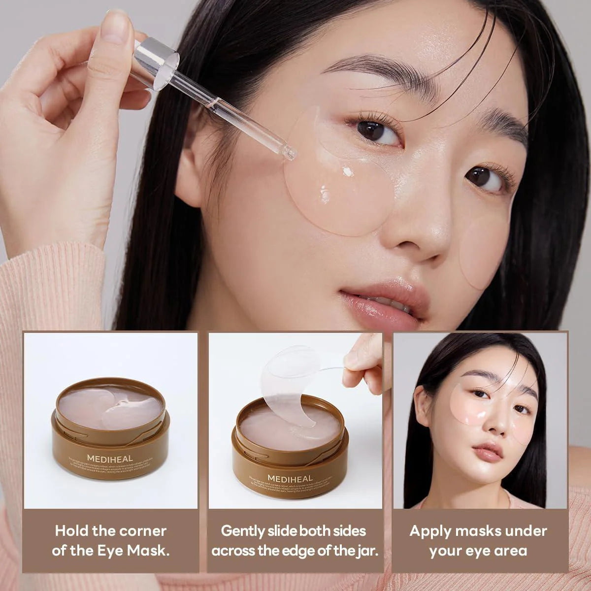 MEDIHEAL Retinol Collagen Eye Ampoule Patch 60uni