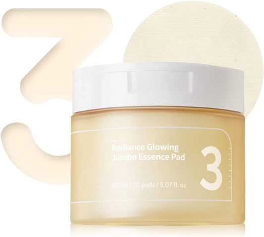 NUMBUZIN - no.3 RADIANCE GLOWING JUMBO ESSENCE PAD 150ml