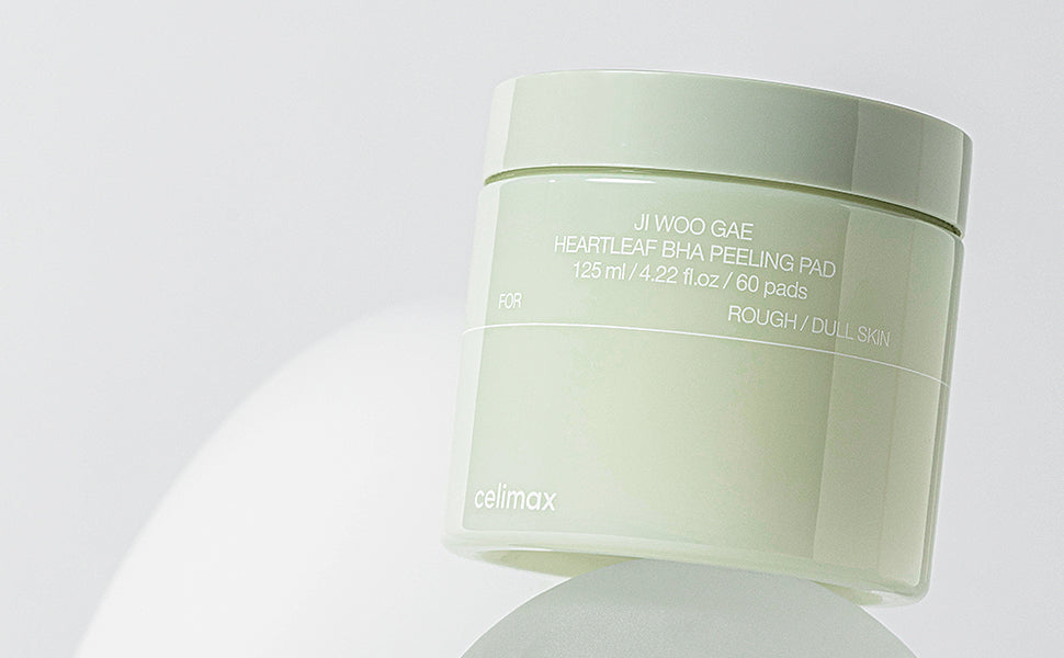 CELIMAX - JI WOO GAE HEARTLEAF BHA PEELING PAD 