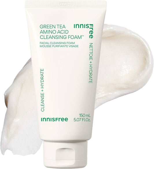 INNISFREE - GREEN TEA AMINO HYDRATING CLEANSING FOAM 150g