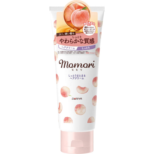 DARIYA -  Momori Peach Moist & Cohesive Hair Cream 150g