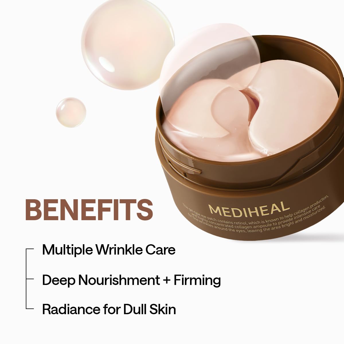 MEDIHEAL Retinol Collagen Eye Ampoule Patch 60uni