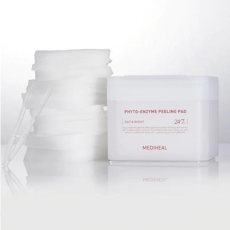 MEDIHEAL - PHYTO-ENZYME PEELING PAG DAY & NIGHT 90pads