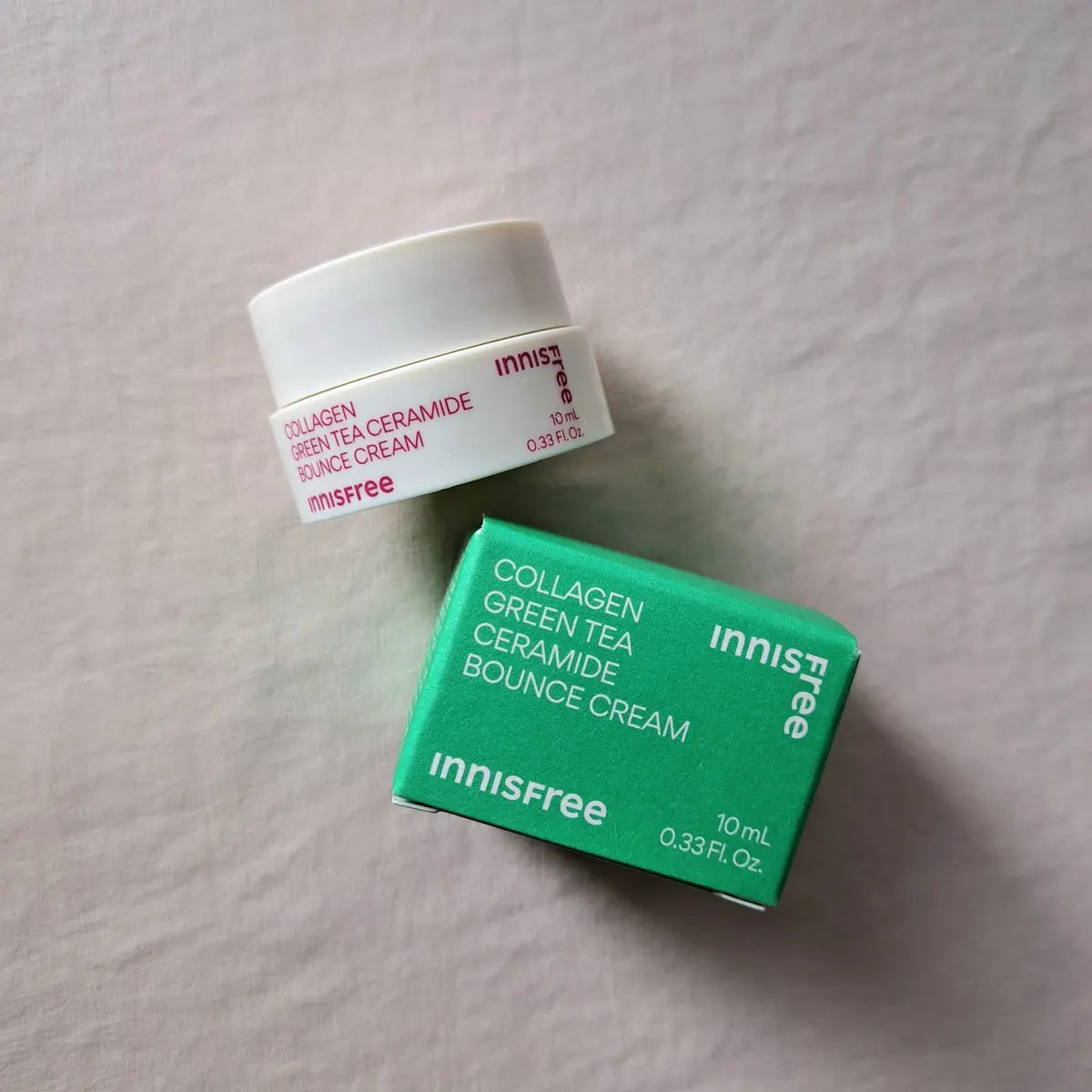 INNISFREE - COLLAGEN GREEN TEA CERAMIDE CREAM 10ml