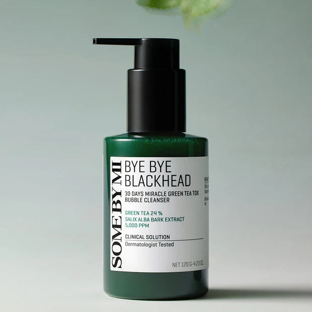 SOME BY MI - BYE BYE BLACKHEAD 30DAYS MIRACLE GREEN TEA TOX BUBBLE CLEANSER