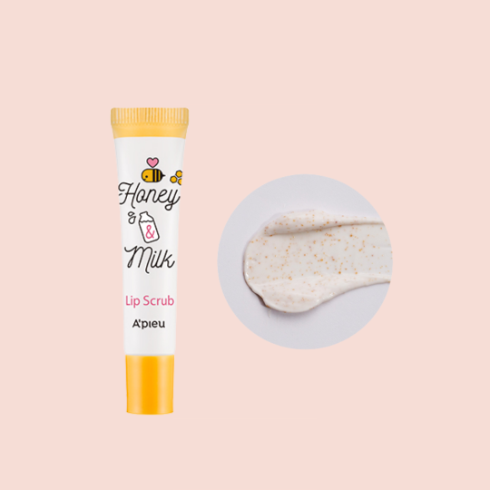 A'PIEU -  HONEY & MILK LIP SCRUB