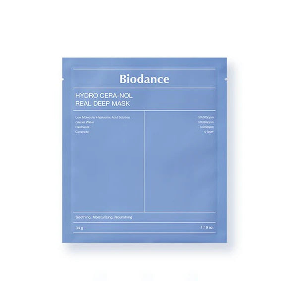 BIODANCE Hydro Cera-Nol Real Deep Mask Sheet 1P