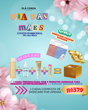 KIT DE SKINCARE DIAS DAS MAES (CONTEM 5 PRODUTOS)