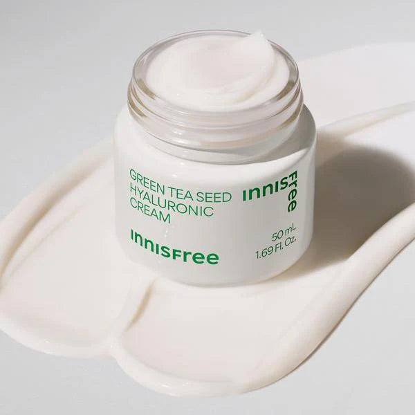 INNISFREE - GREEN TEA SEED HYALURONIC CREAM 15ml MINI SIZE