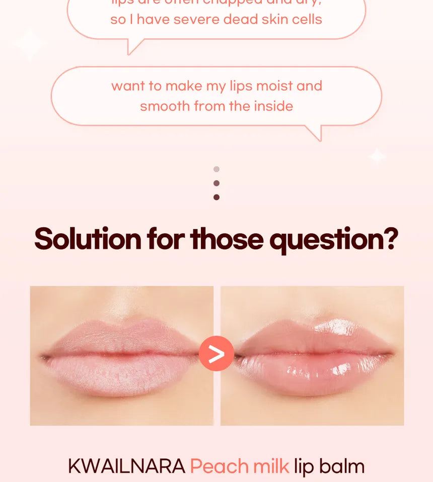Kwailnara - Milk Lip Balm STRABERRY MILK 10g