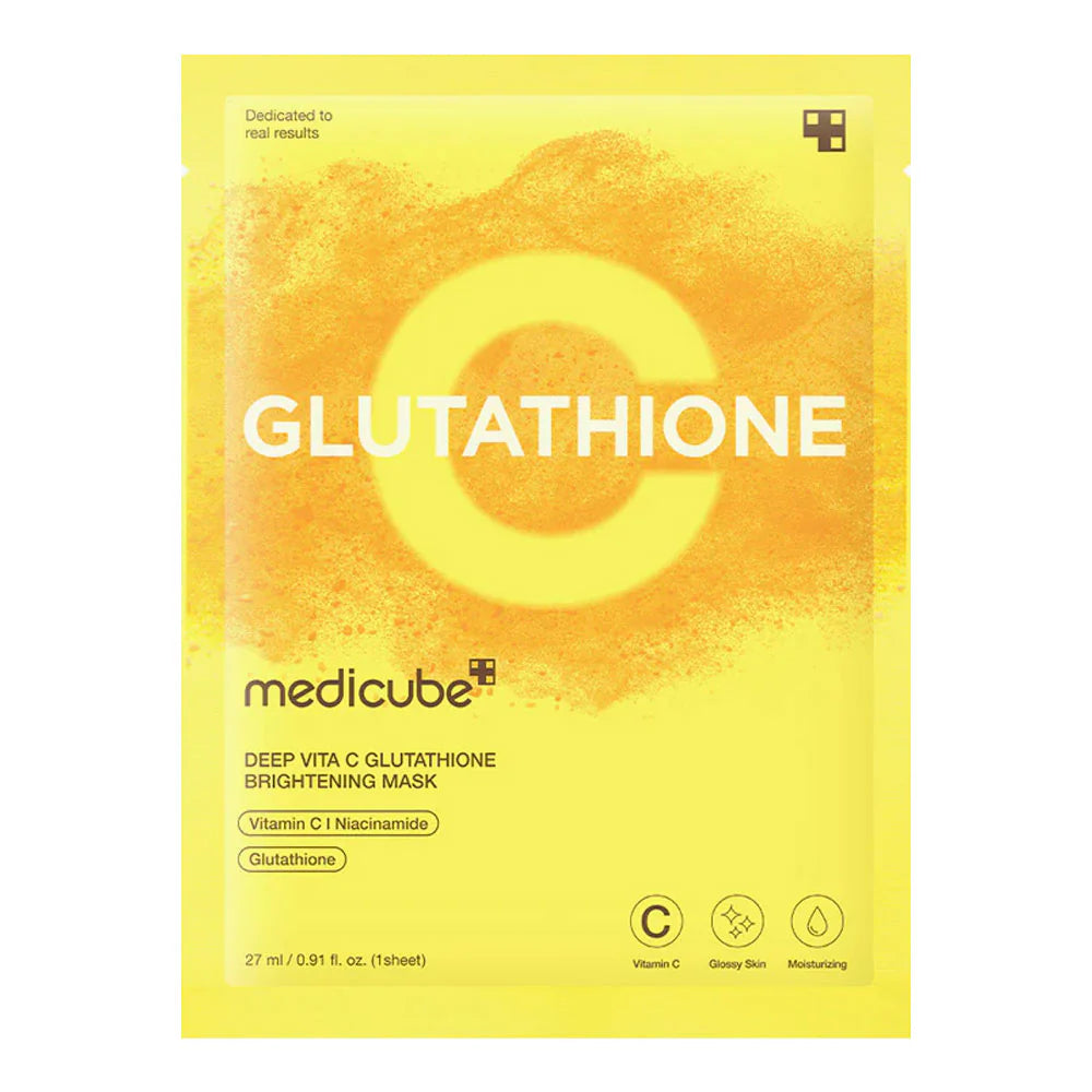medicube - Deep Vita C Glutathione Brightening Mask 1ea