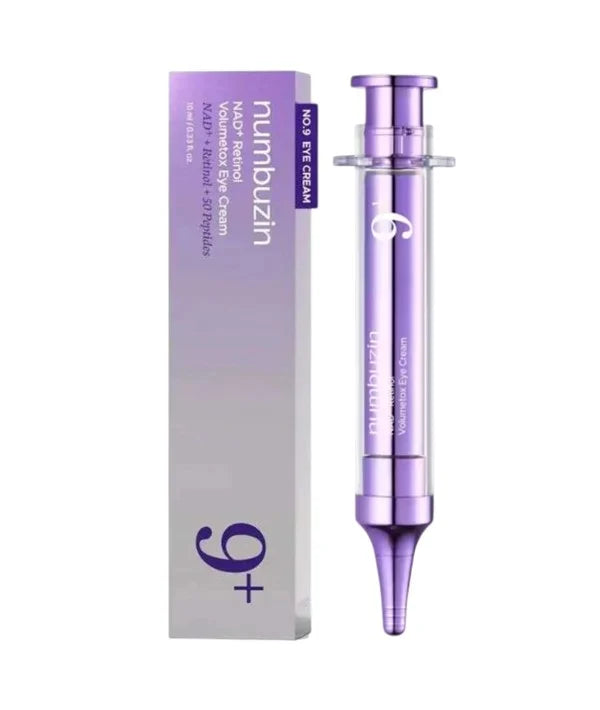 numbuzin - No.9 NAD+ Retinol Volumetox Eye Cream 10ml