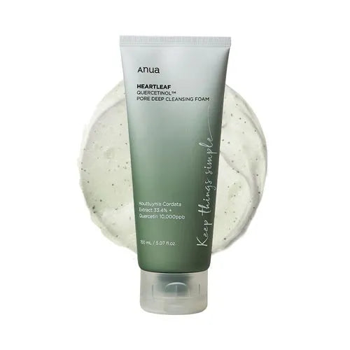 ANUA - HEARTLEAF QUERCETINOL PORE DEEP CLEANSING FOAM 150ml