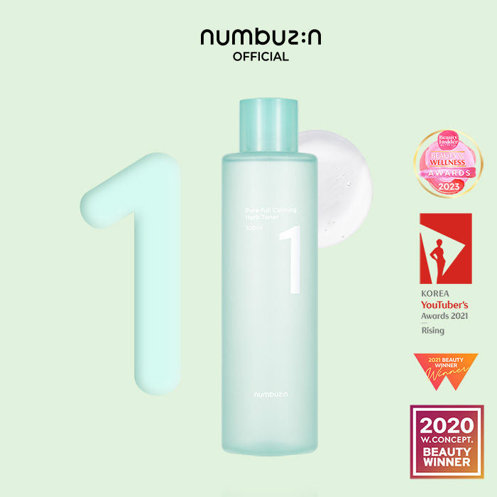 NUMBUZIN - NO.1 PURE-FULL CALMING HERB TONER 300ml