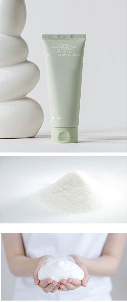 CELIMAX - JI WOO GAE BAKING SODA DEEP PORE FOAM CLEANSING