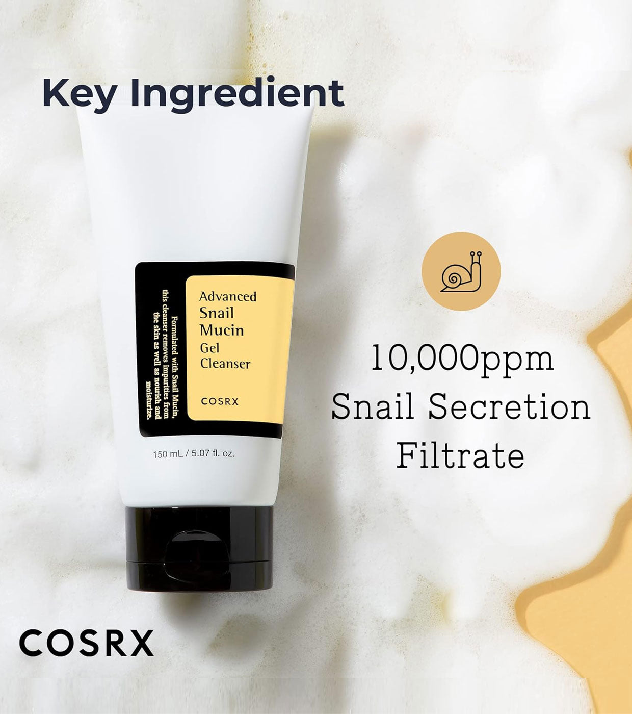 COSRX - ADVANCED SNAIL MUCIN GEL CLEANSER 50ml