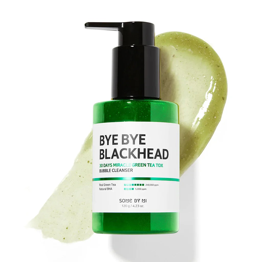 SOME BY MI - BYE BYE BLACKHEAD 30DAYS MIRACLE GREEN TEA TOX BUBBLE CLEANSER