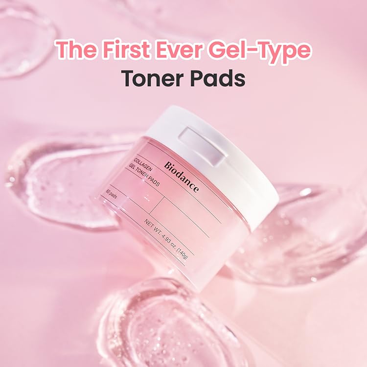 BIODANCE - GEL TONER DE COLÁGENO PADS 60pads 140g