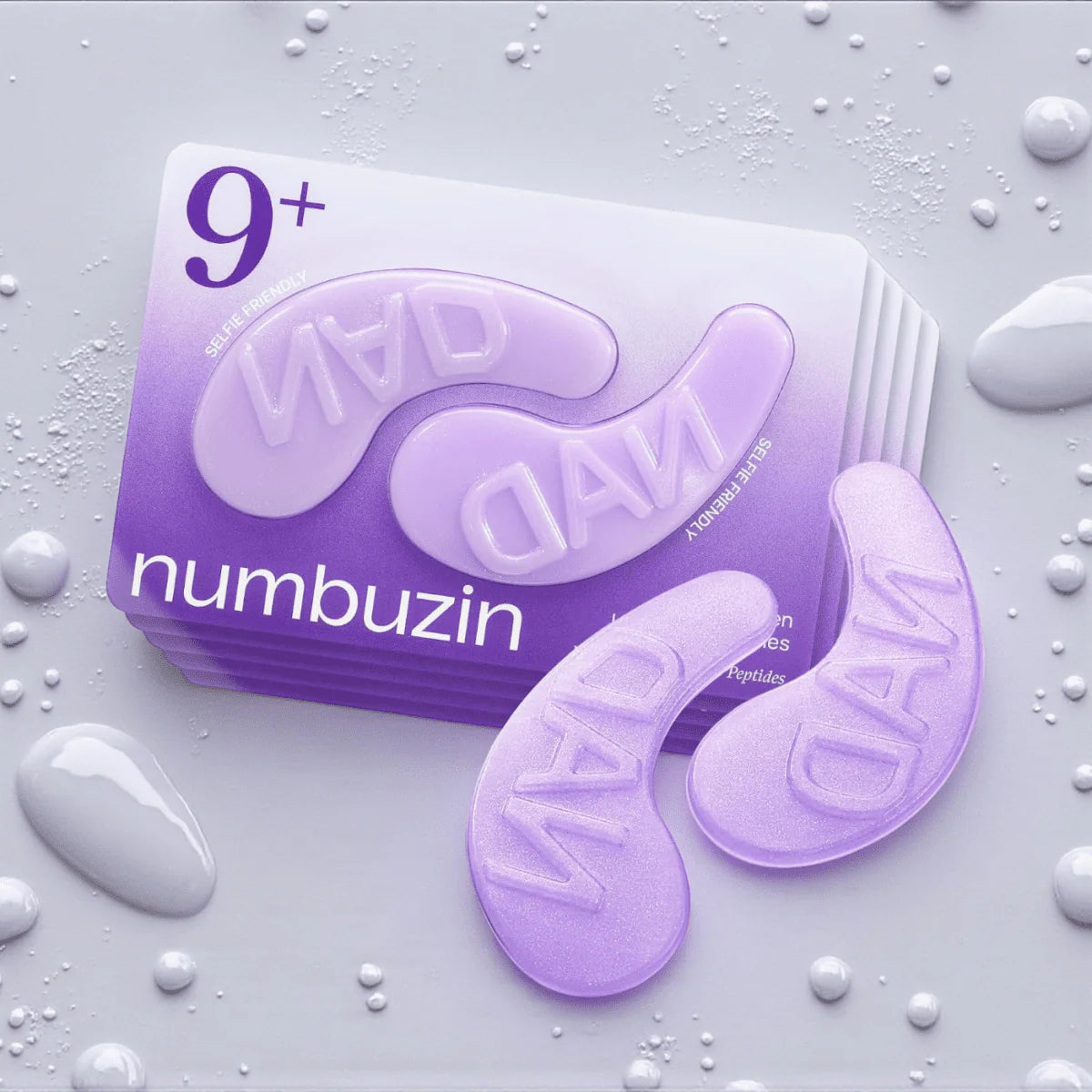 numbuzin - No.9 NAD+ Collagen Under Eye Patches (1par)