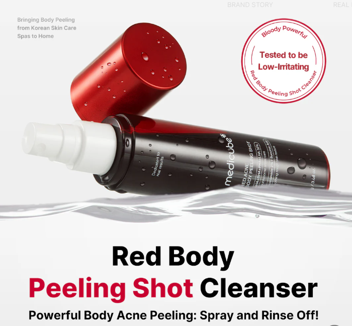 medicube - Red Acne Body Peeling Shot 110g