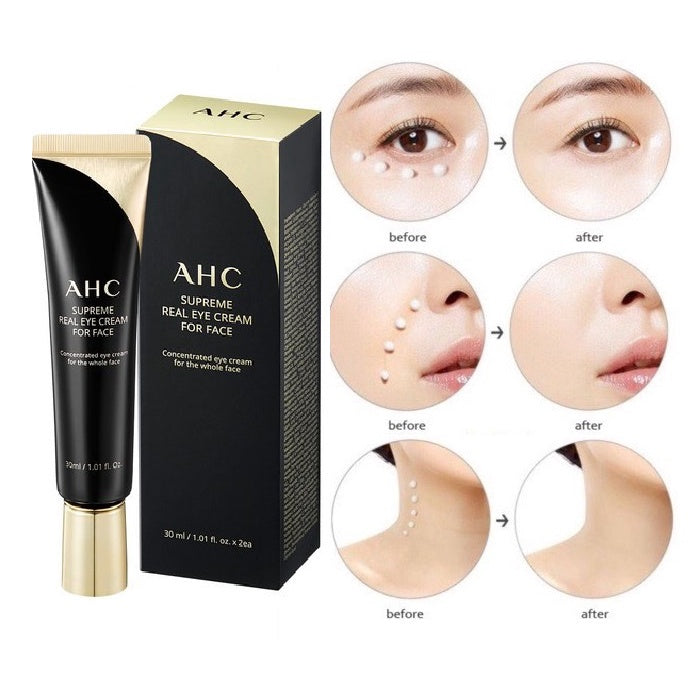 AHC - SUPREME REAL EYE CREAM FOR FACE 12ml