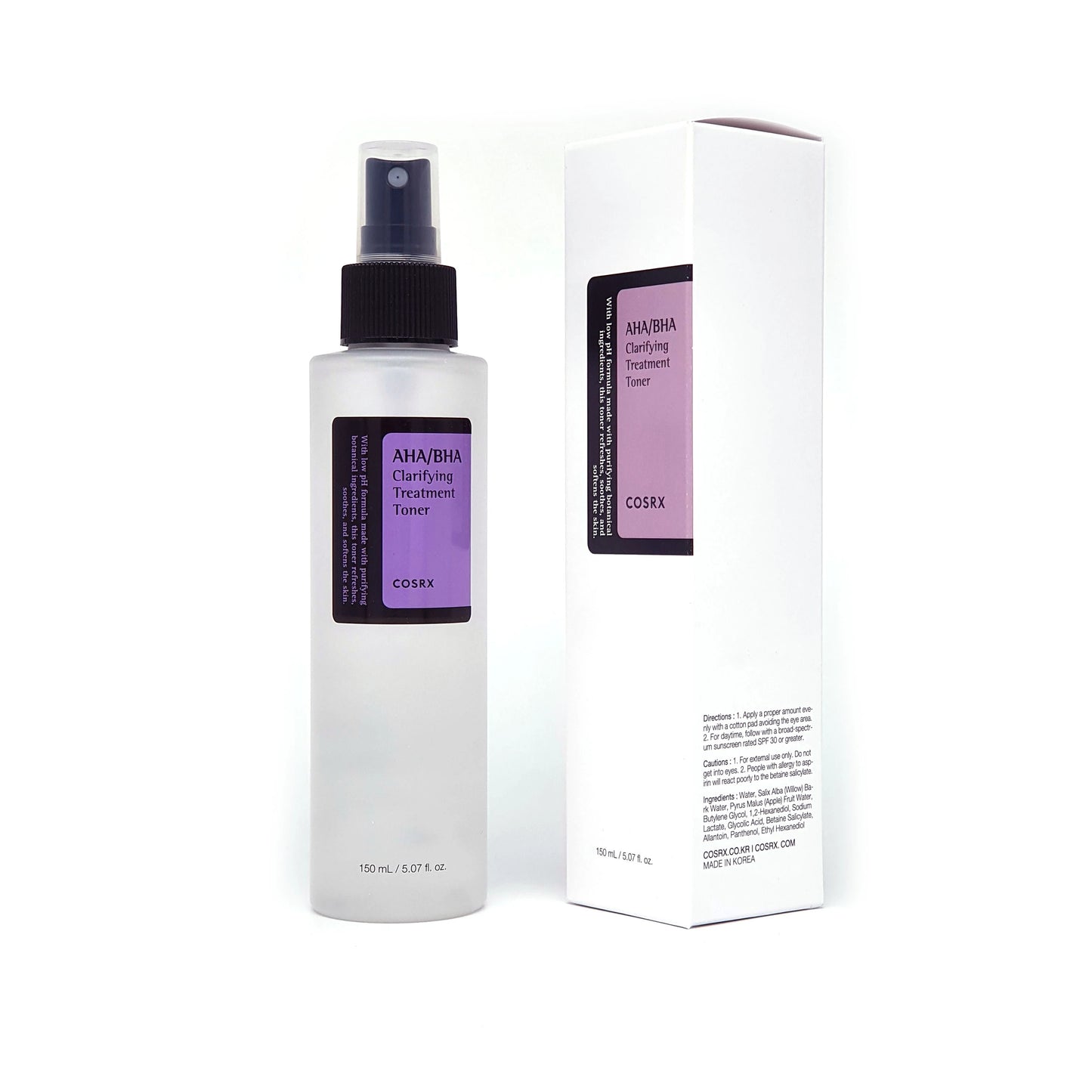 COSRX - AHA/BHA CLARIFYING TREATMENT TONER 150ml