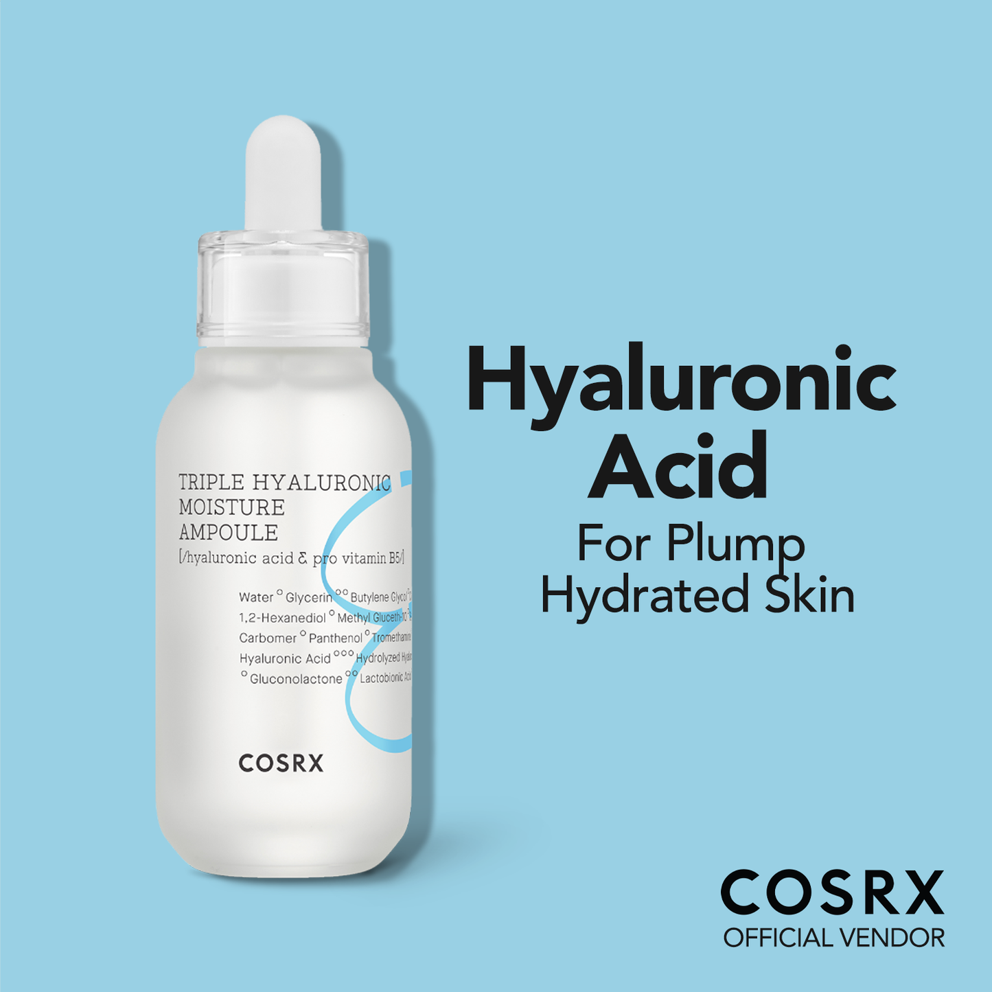 COSRX - TRIPLE HYALURONIC MOISTURE AMPOULE 40ml