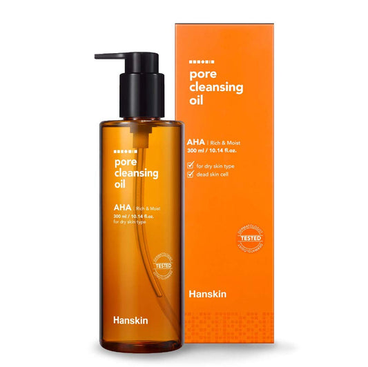 HANSKIN - CLEANSING OIL & BLACKHEAD AHA 300ml